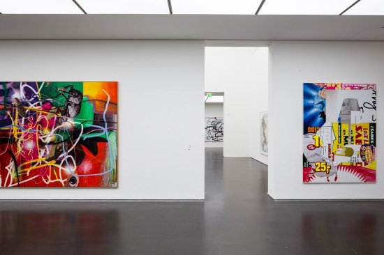 Ausstellung „Cool Place“ im Kunstmuseum Stuttgart mit Werken von Albert Oehlen, 2014
